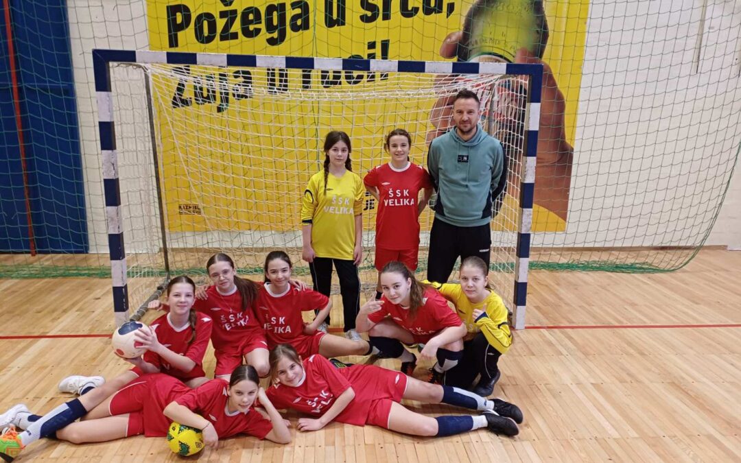 Županijsko natjecanje u futsalu za učenice 5. i 6. razreda