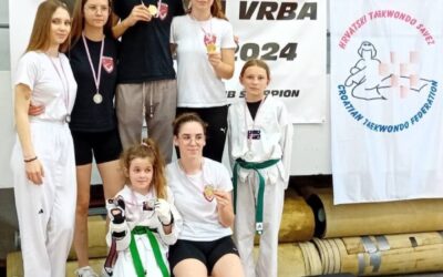 Taekwon-do klub „Velika“ – tri zlata i četiri srebra u borbama