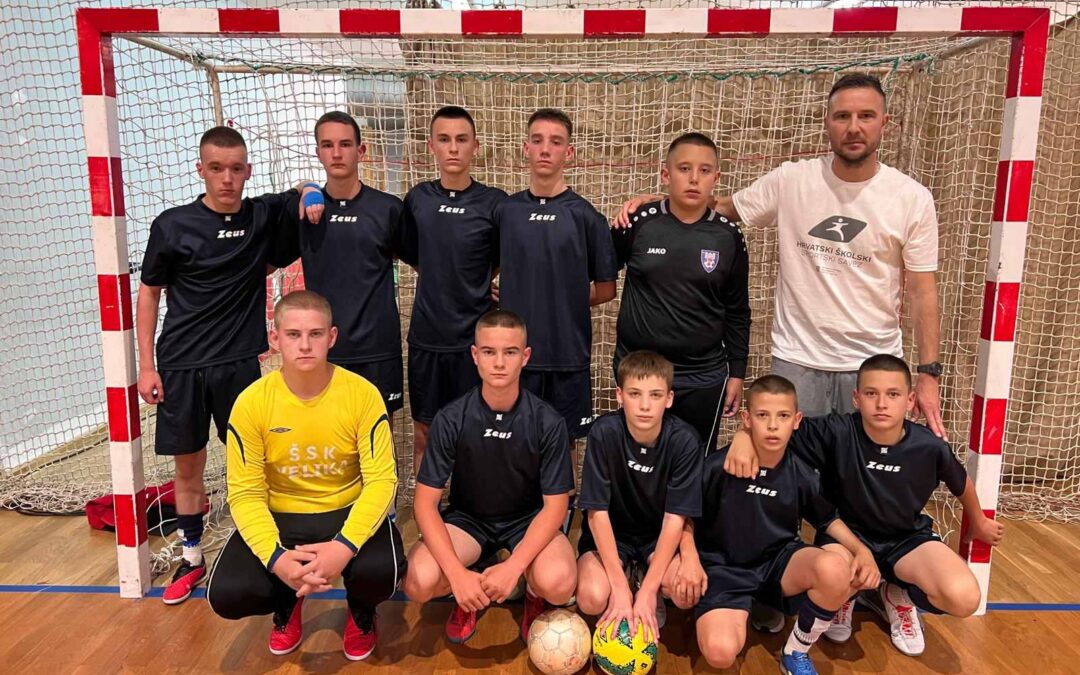 Naši učenici sudjelovali na Završnici Državnog prvenstva školskih sportskih društava Republike Hrvatske 2024. godine u futsalu za učenice i učenike osnovnih škola