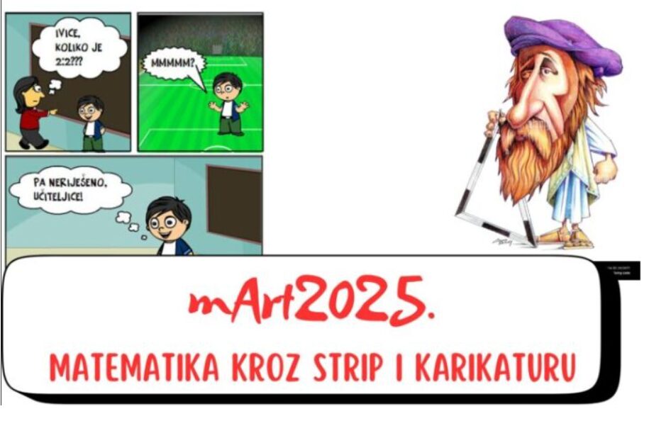 „Matematika kroz strip i karikaturu“ – međunarodni eTwinning projekt