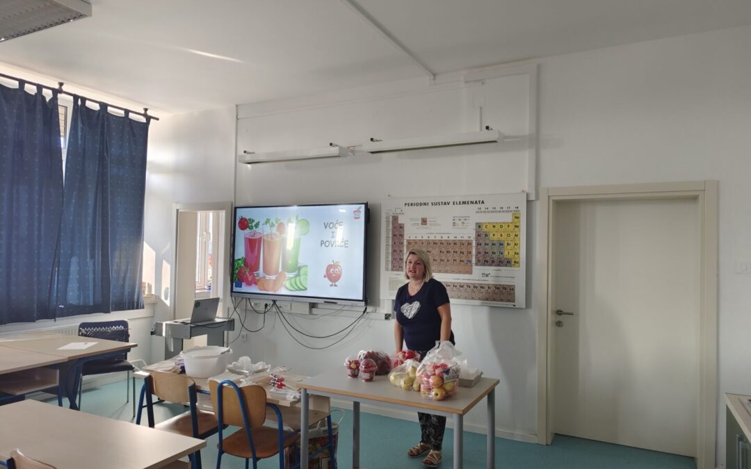 Školska shema – kušanje voća