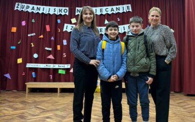 Izvrstan uspjeh naših učenika na županijskom natjecanju iz matematike