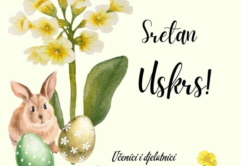 Obavijest o proljetnim praznicima