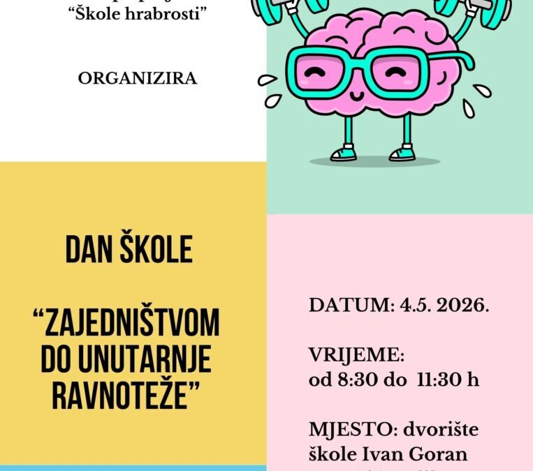 Dan škole – Zajedništvom do unutarnje ravnoteže