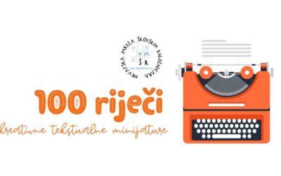 Dovršen projekt “100 riječi – kreativne tekstualne minijature”