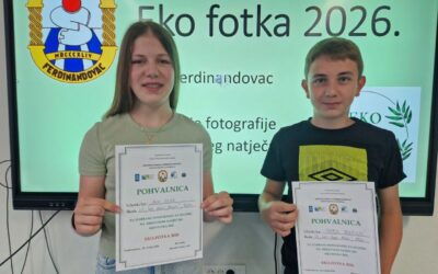 Izvrstan uspjeh na državnom natječaju „Eko-fotka 2026.