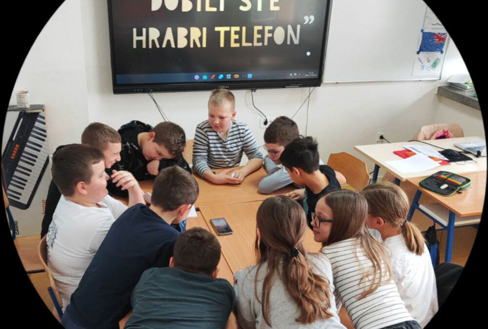 Naša škola u projektu „Škole hrabrosti” Hrabrog telefona