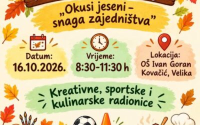 Kestenijada mentalnog zdravlja; “Okusi jeseni – snaga zajedništva”